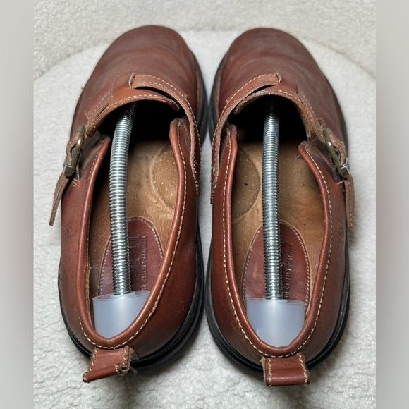 Born men’s sandals clogs loafers brown leather heavy thick outdoor strap 12 - Picture 5 of 14